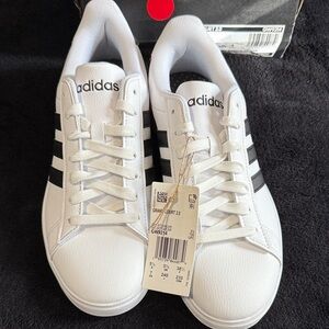 adidas White and Black Women's Sneakers